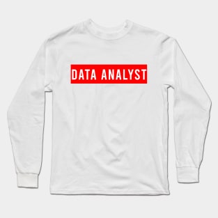 DATA ANALYST Long Sleeve T-Shirt